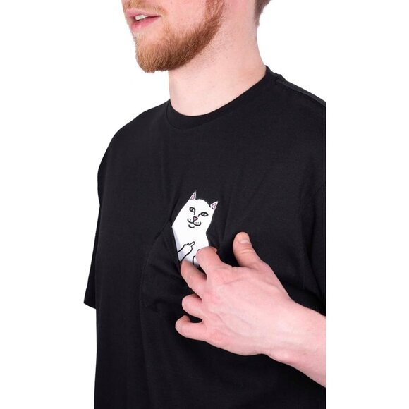 RIPNDIP Nermal S Thompson Pocket T-Shirt - Black Men's Unisex Size Large - Picture 7 of 7